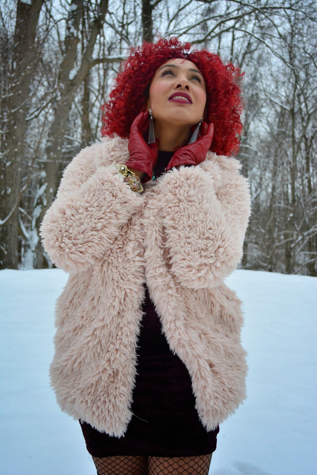 Milly styles Fluffy Coat