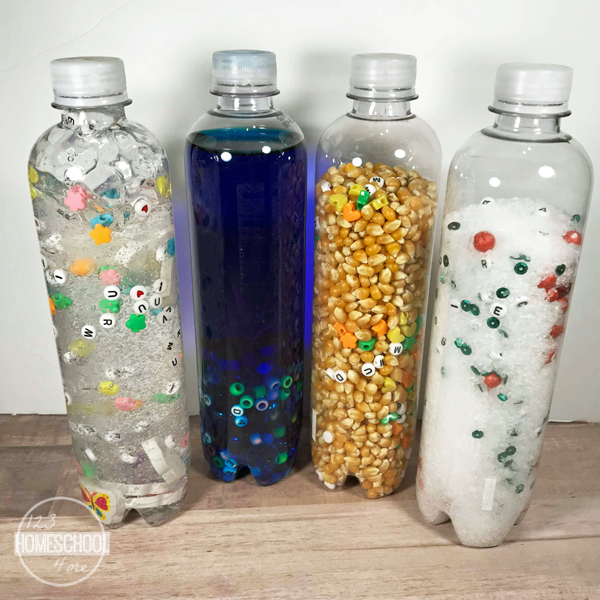 4 Seasons Sensory Bottles