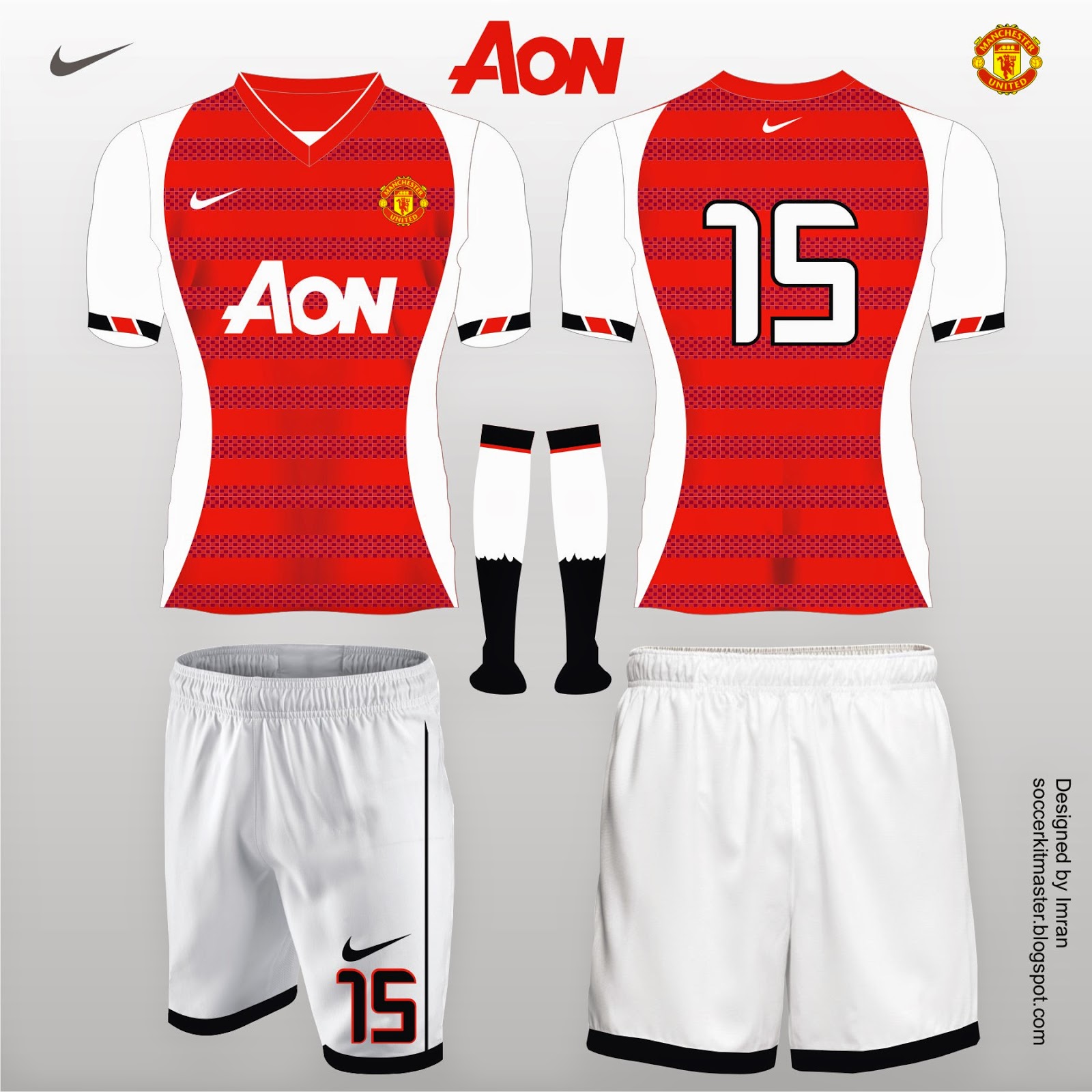 Football Kit Design Master: Manchester United Football Kit Designs
