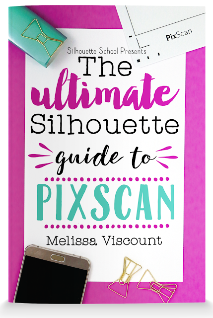 Silhouette pixscan book, sihouette pixscan guide, silhouette pixscan tutorials, silhouette pixscan projects ideas
