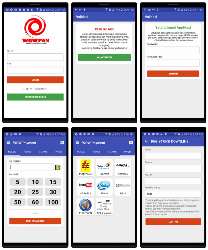 Open Pendaftaran Wowpayment Pulsa dari AEMITRA Pulsa