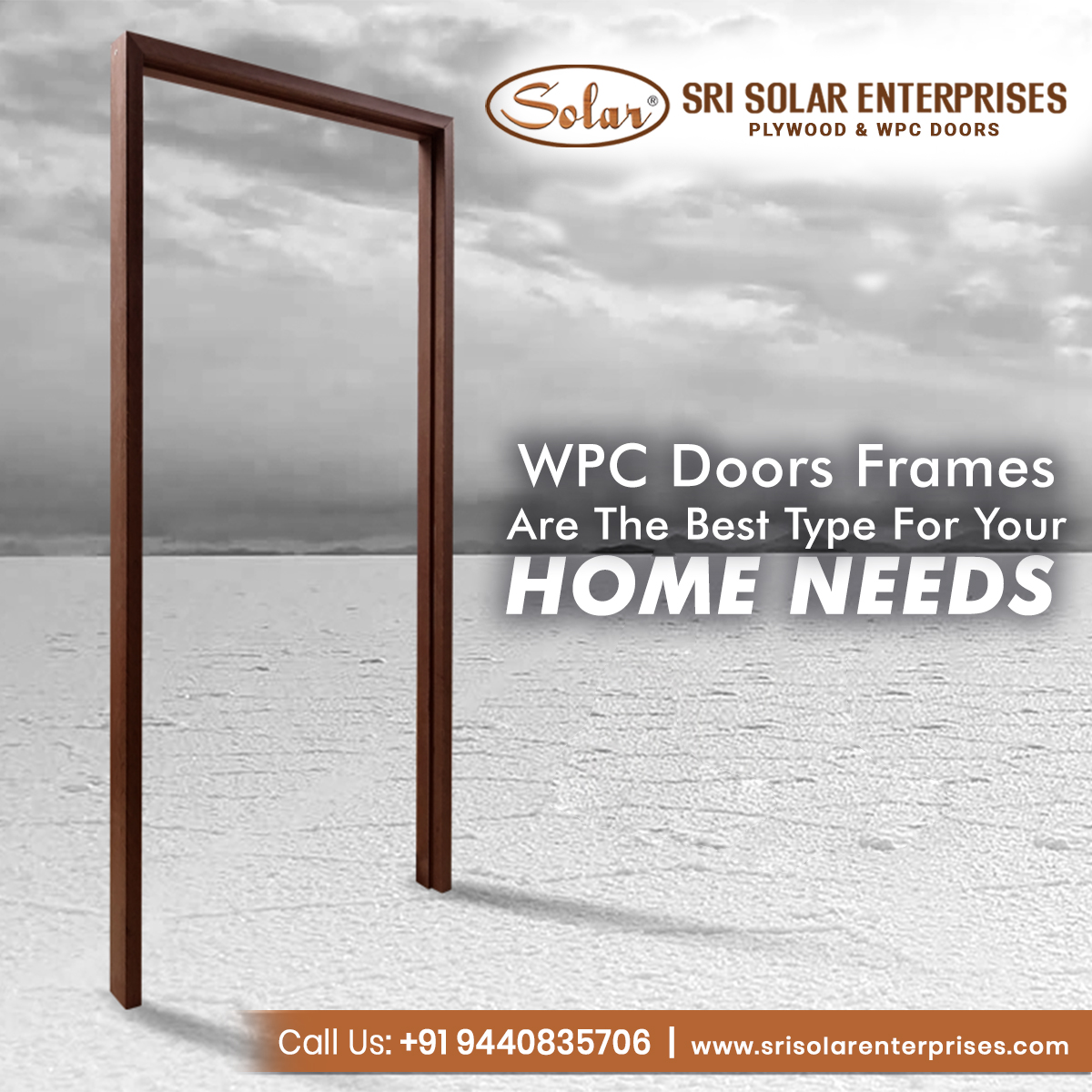 WPC Doors Frames Are The Best Type For Your Home Needs Sri Solar Enterprises