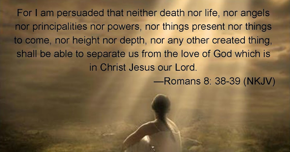 Crossroads Christian Fellowship - One thing remainsYour love never fails,  never gives up, never runs out on me! . Romans 8:35-39 NLT Can anything ever  separate us from Christ's love? Does it