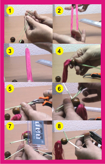 Como hacer la muñeca de alambre