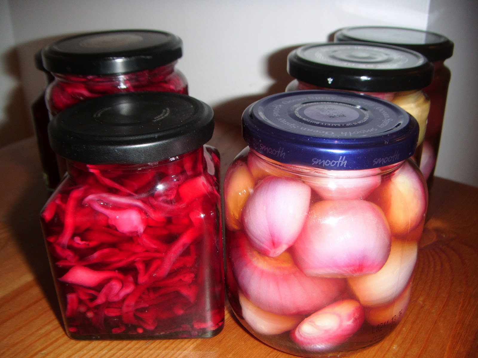 We Don't Eat Anything With A Face Pickled Onions/Pickled Cabbage