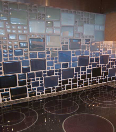 Eco-Friendly Backsplash Materials: Recycled Glass Tile - The Kitchen ...