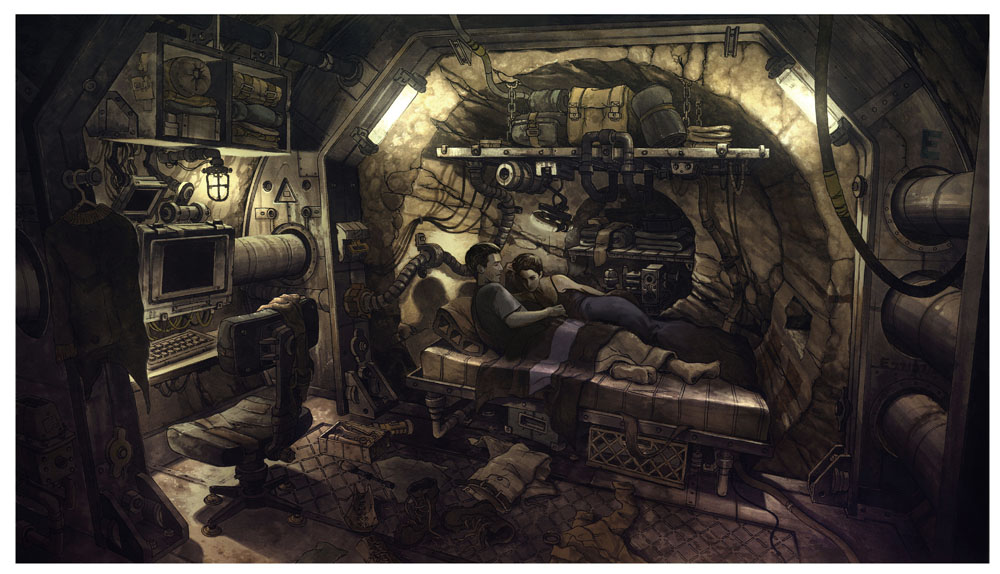 Moody THE MATRIX: RELOADED (2003) Zion Concept Art by Jim Martin « Film ...