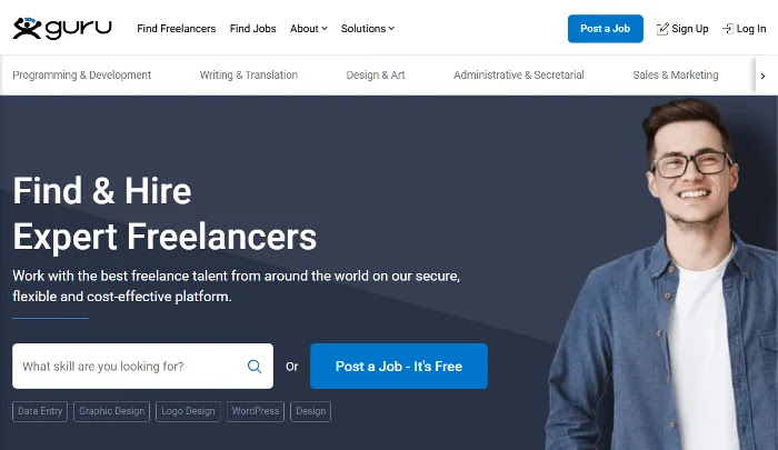 Freelance Jobs At Guru