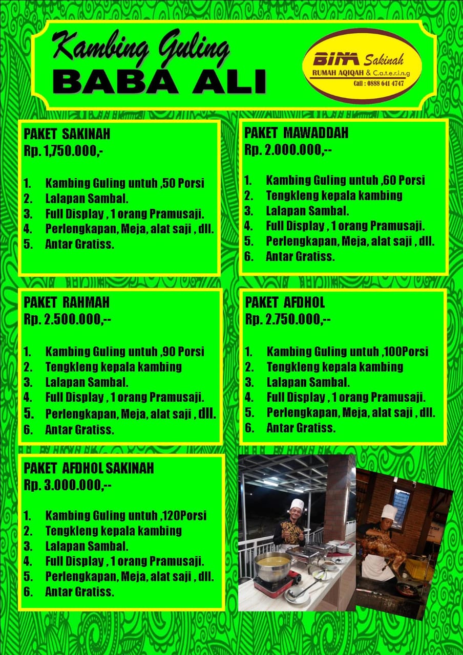 Paket Aqiqah Magelang 2020 L Jasa Catering Magelang 2021 Maret 2020