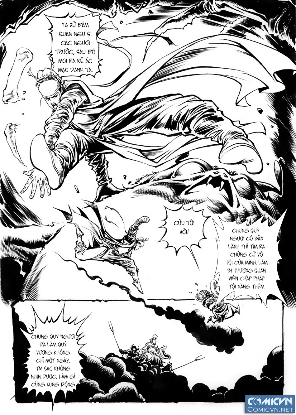Chung Quỳ Truyền Kỳ Chap 16 - Next Chap 17