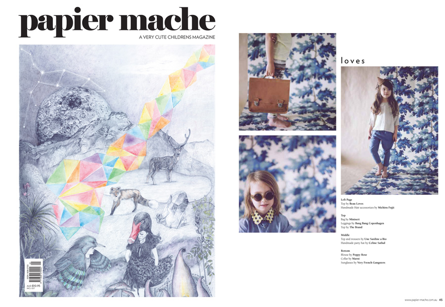 Le Blog de Miniséri Miniséri dans le Magazine Papier Mache Australie