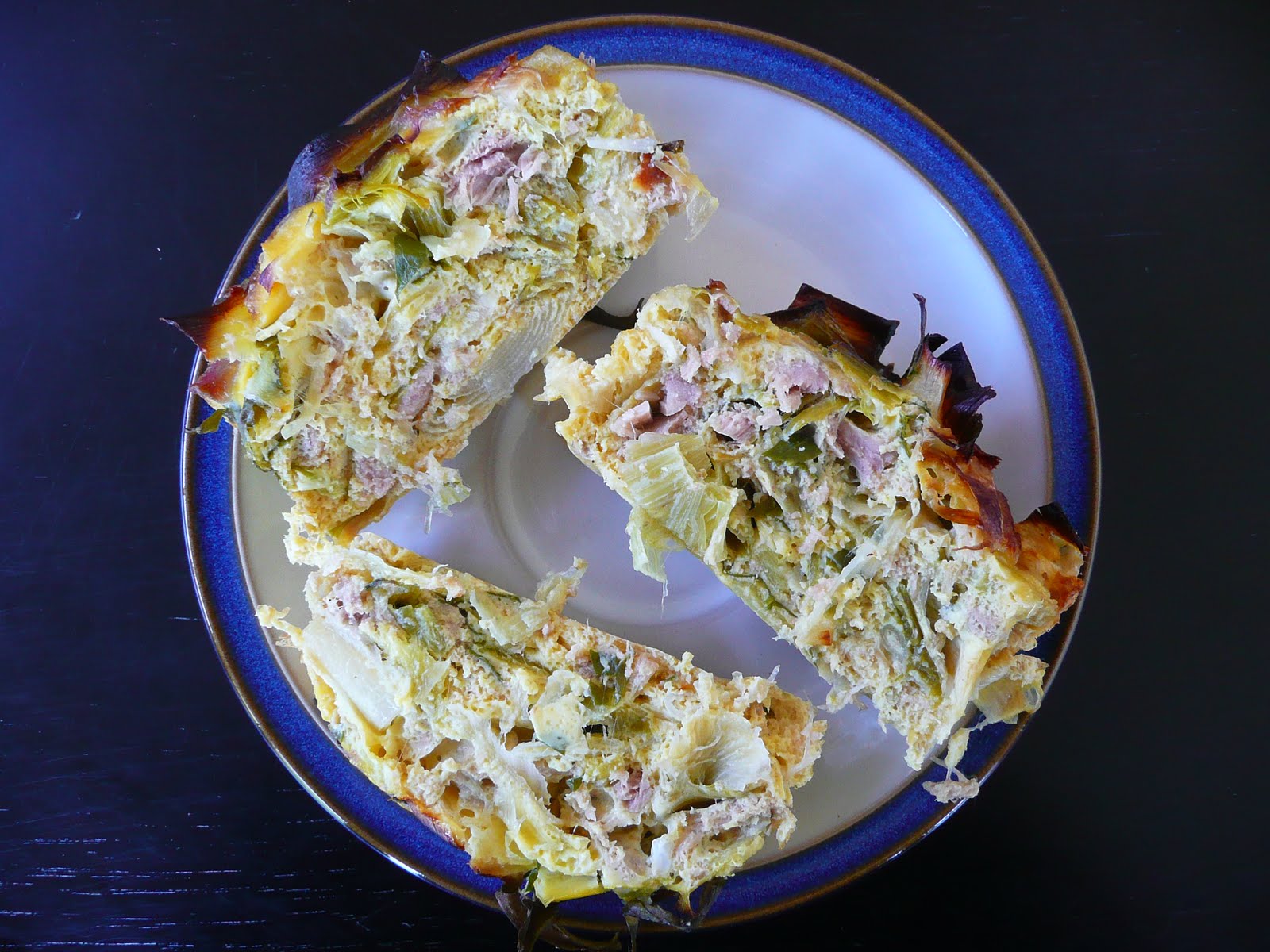 Petits cahiers en cuisine Terrine de poireaux au thon