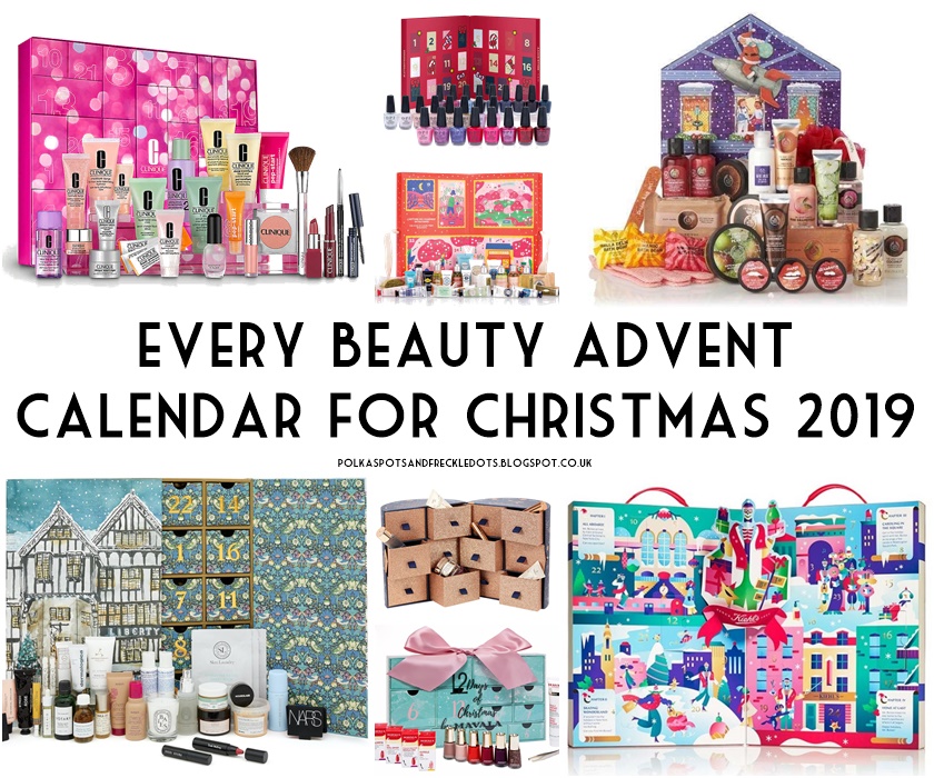 Every Beauty Advent Calendar For Christmas 2019 | Polka Spots and Freckle  Dots
