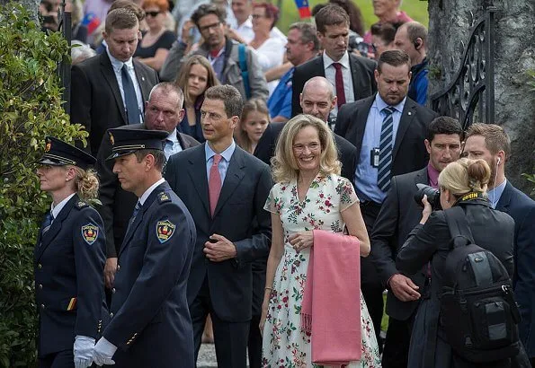 Prince Hans-Adam II, Princess Marie, Hereditary Prince Alois, Hereditary Princess Sophie