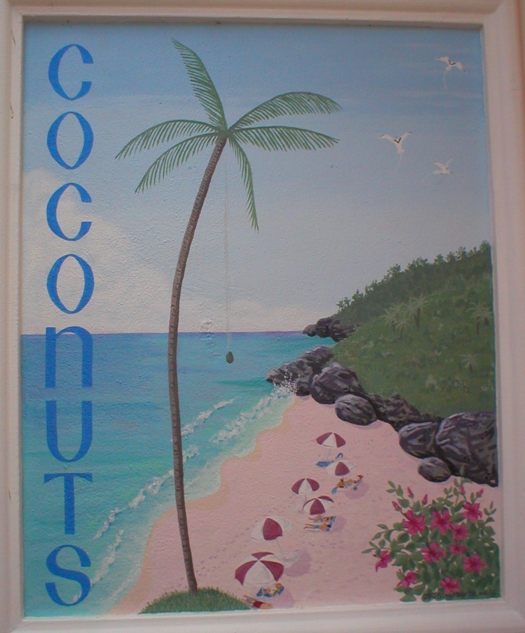 Joy Blackburne Murals Murals at The Reefs Hotel in Bermuda