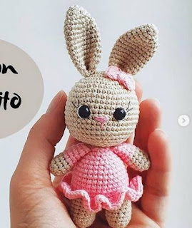 PATRON GRATIS CONEJA AMIGURUMI 46245