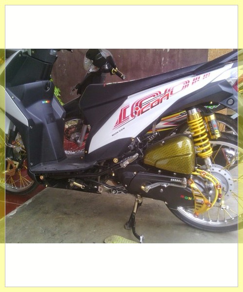 37 Cara modifikasi beat sederhana simple matic honda fi injeksi warna