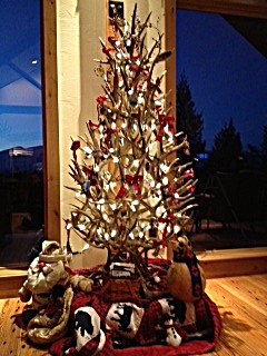 The Peak Antler Company: Christmas In July - Antler Christmas Tree