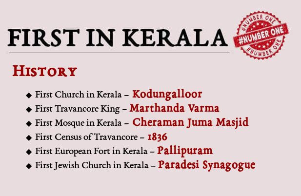 First in Kerala – PART VI | Ancient History | PSC Arivukal