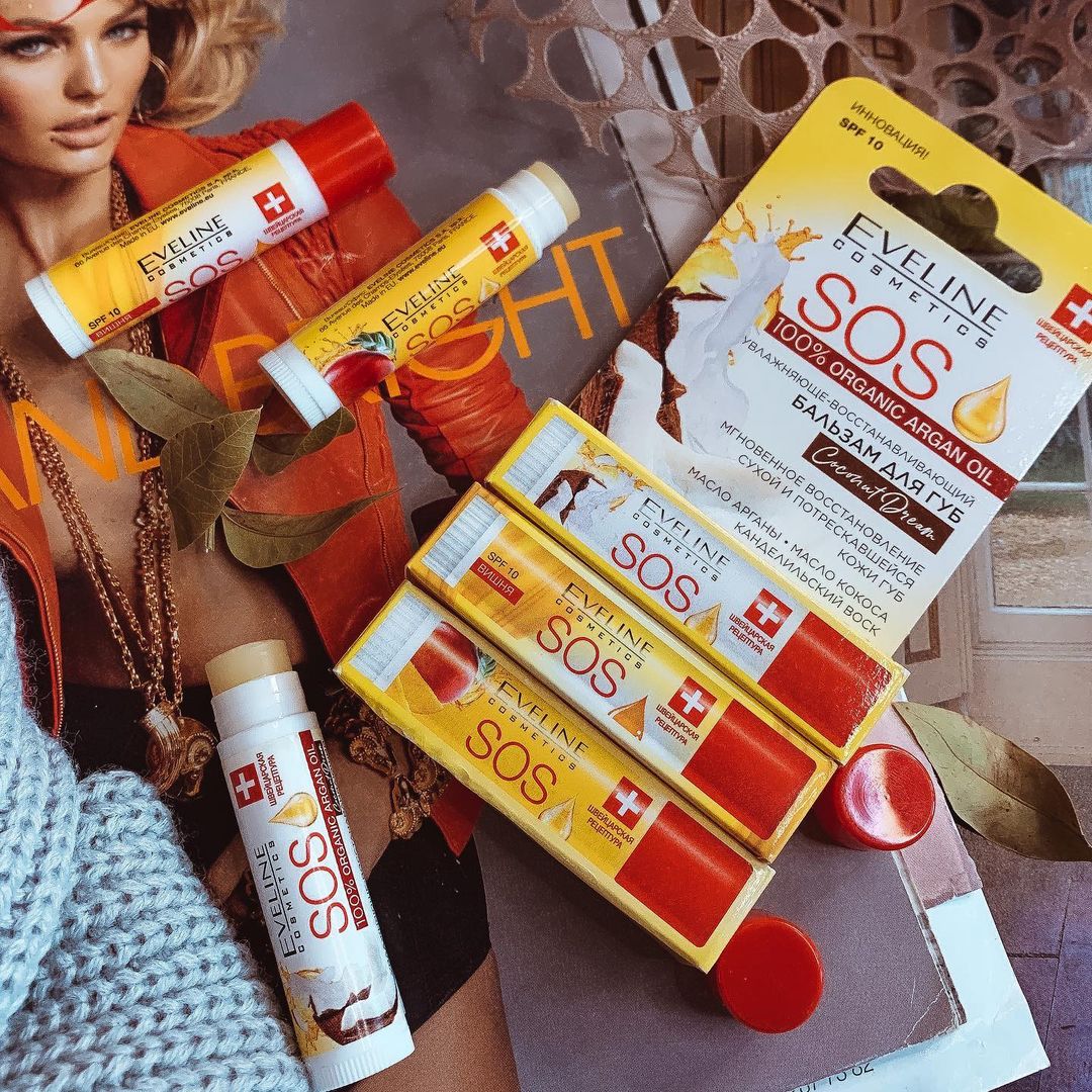 Бальзам для губ Eveline OIL SOS