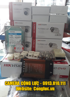 thiết bị camera an ninh Hikvision