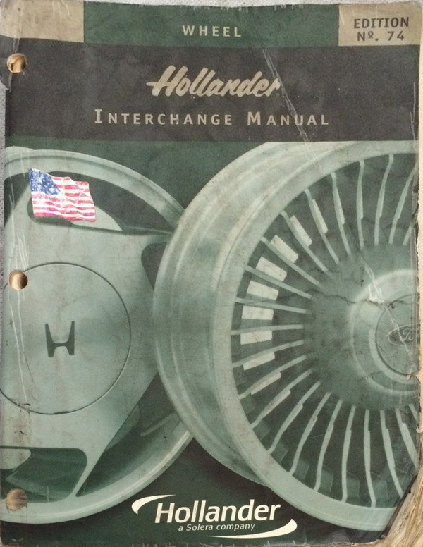 Hollander Interchange Wheel Manuals