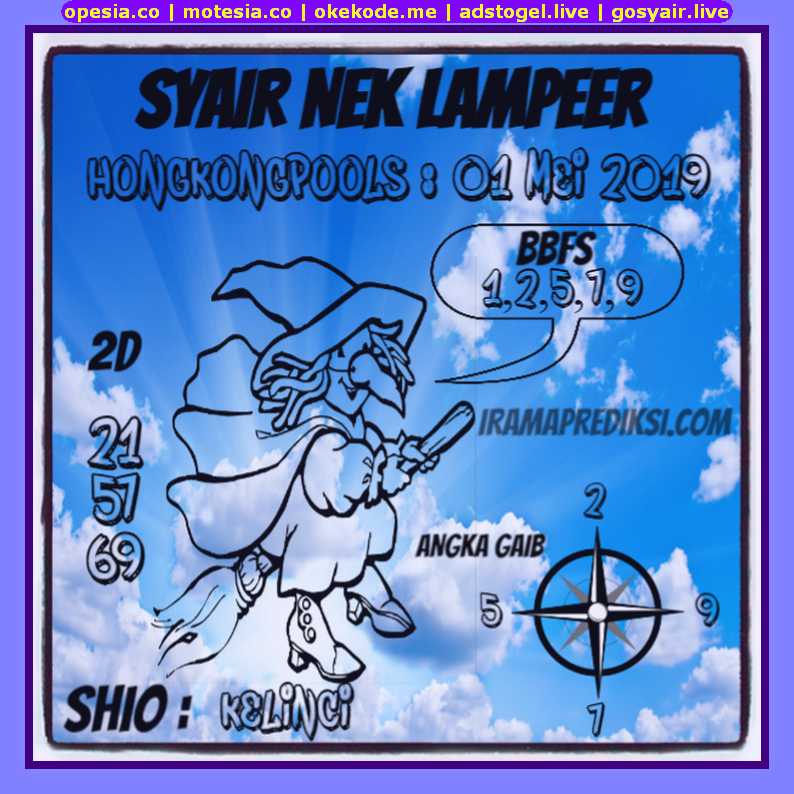 Kode syair hk Rabu 1 Mei 2019 GOsyair SEDIA KODE SYAIR