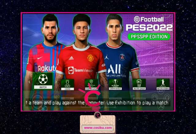 PES 2021-2022 Lite Edition 300MB Ppsspp New Update Jersey & Transfer Pemain PES 2021-2022 Lite Edition 300MB Ppsspp New Update Jersey & Transfer Pemain