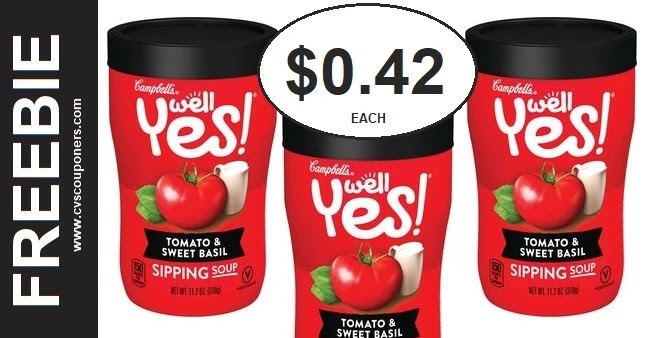 Campbell's Well Yes! Soup CVS Deals