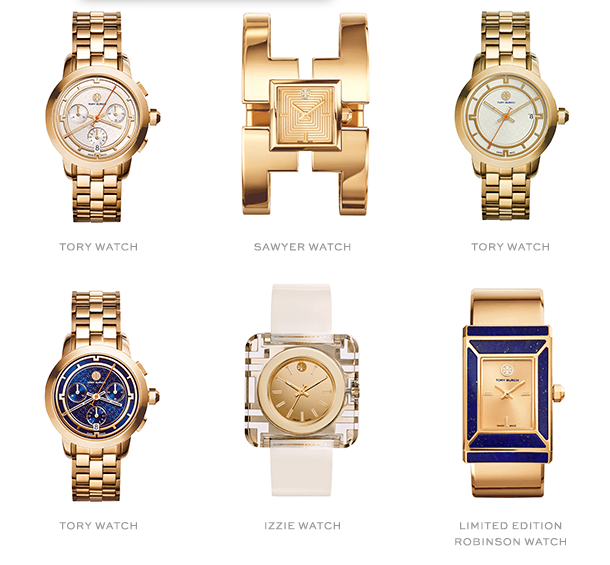 tory burch watches