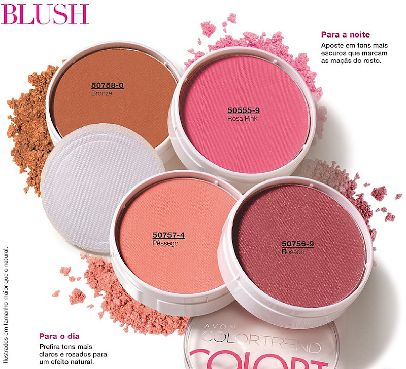 Color Trend Blush em Pó Compacto. 7 g À vontade Blog