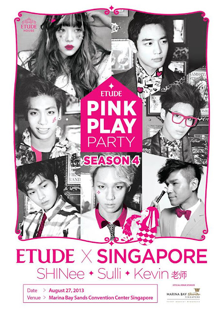 SHINee, Солли из F(x) и Кевин примут участие в Pink Play Party в Сингапуре