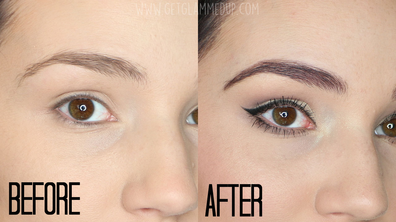 Eyebrow Tinting Lighter Before And After EyebrowShaper
