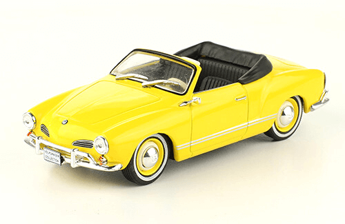 volkswagen Karmann Ghia convertible 1960 1:43, volkswagen collection, colección volkswagen méxico
