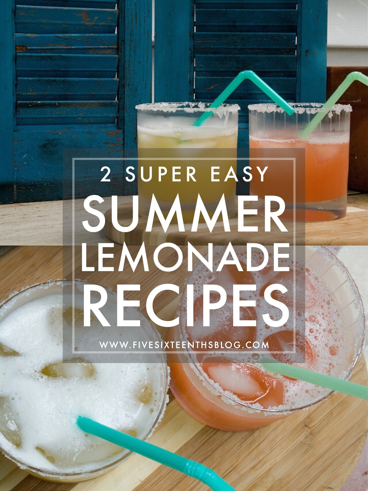 five sixteenths blog Make it Monday // Summer Lemonade Recipes