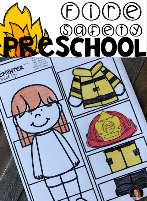 Fire Safety Worksheets and Printables for Preschool.