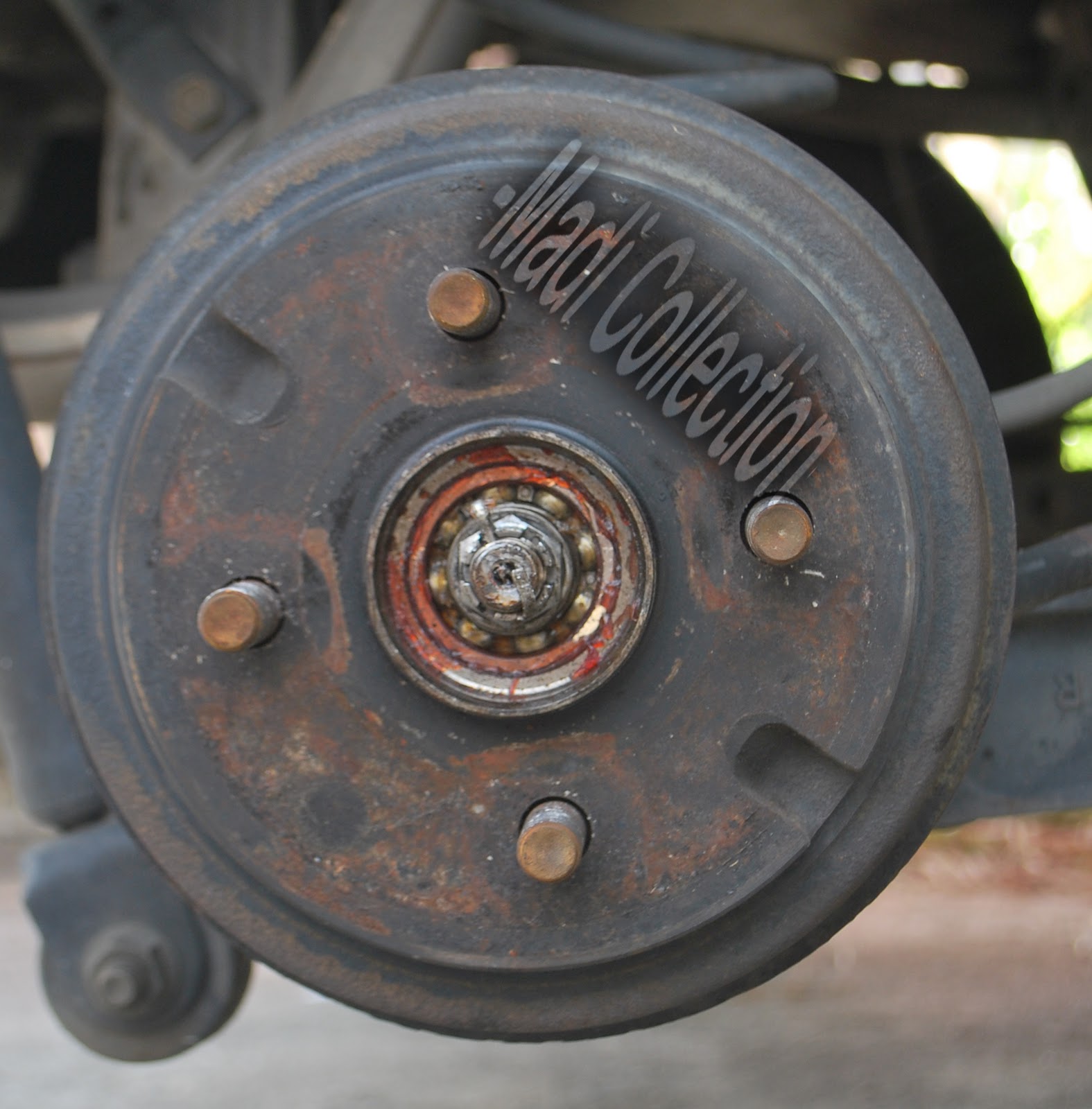 Baiki Sendiri Daihatsu Coure / Perodua Kelisa Rear Brake Drum Service