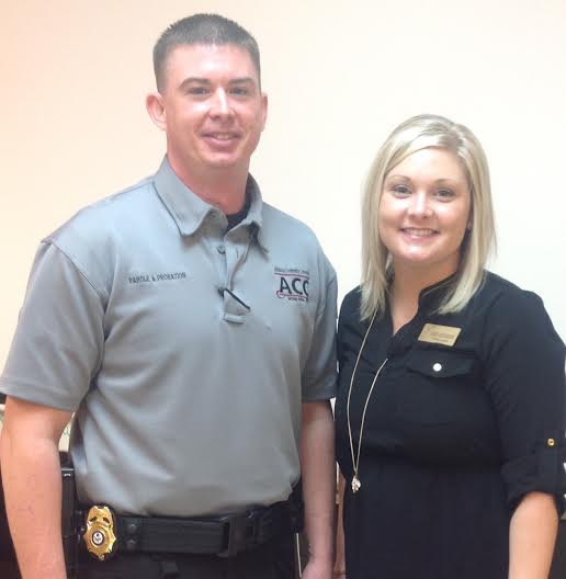 Schools Probation and Parole Officer Speaks to Criminal Justice Students