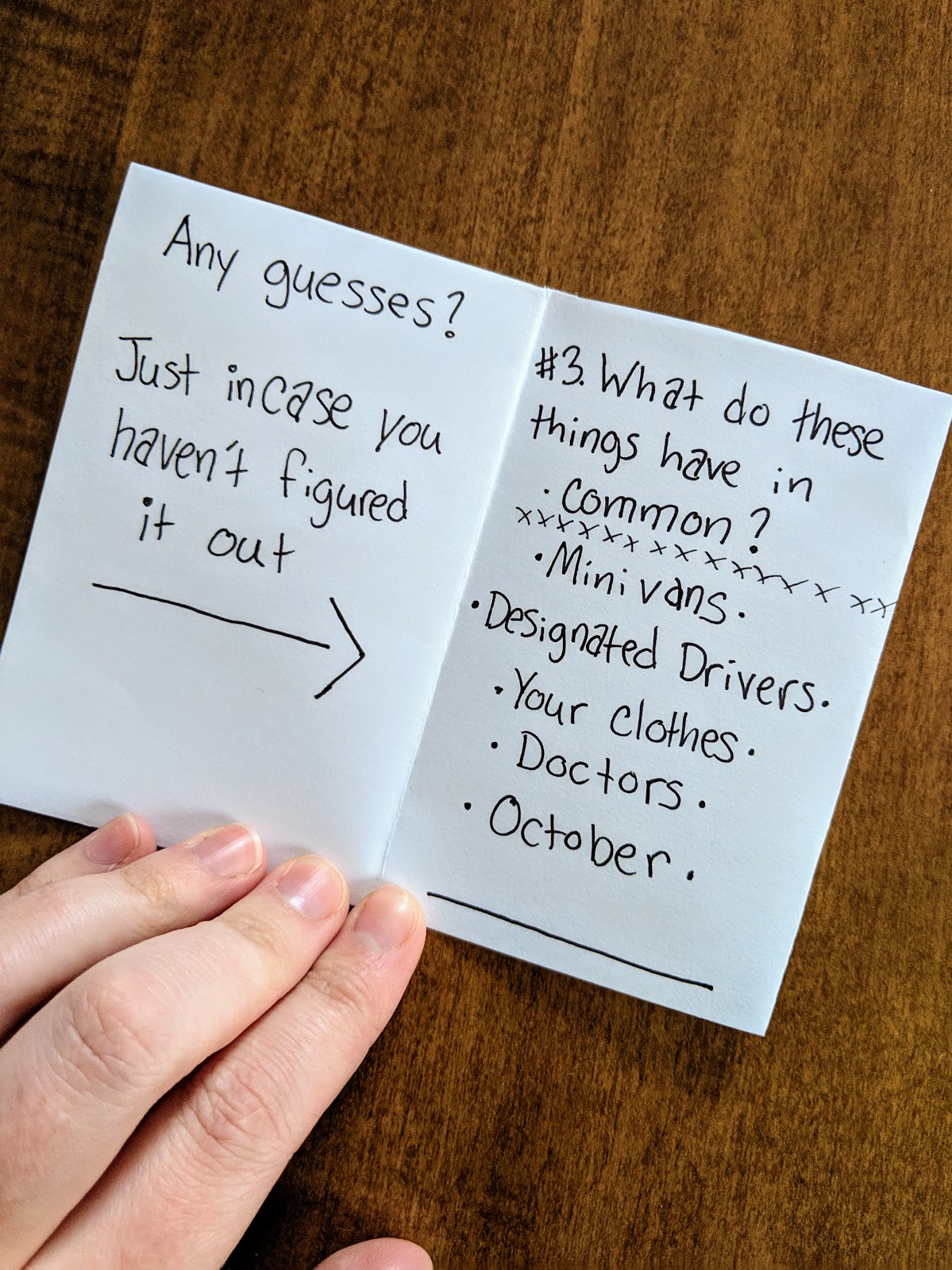 Pregnancy Announcement Book of Clues