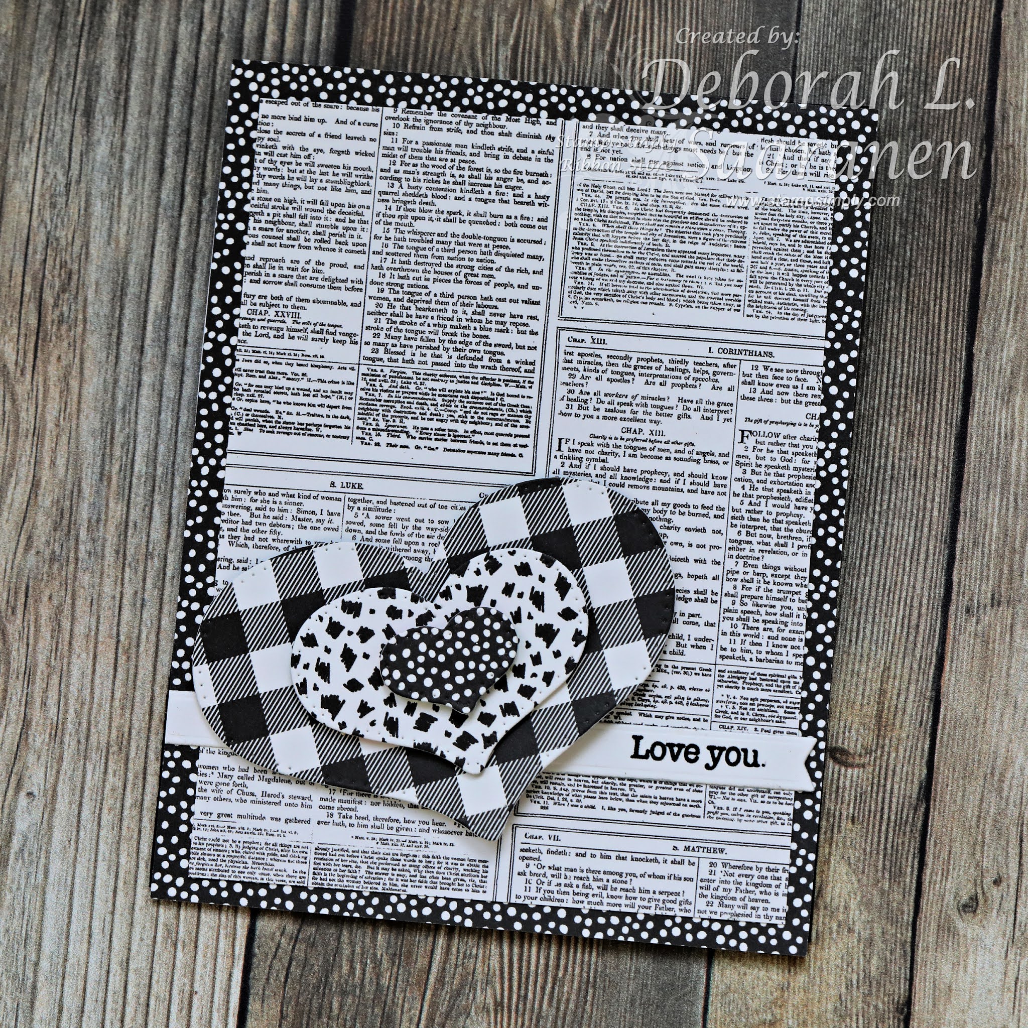 Dream in Color...: Black and White Valentine