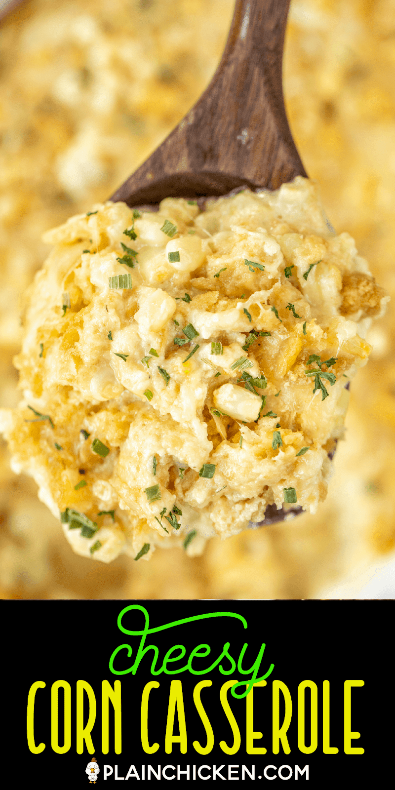 Cheesy Corn Casserole Plain Chicken®