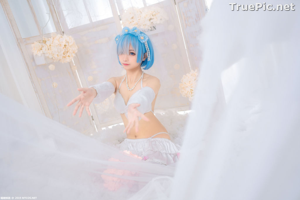Image [MTCos] 喵糖映画 Vol.029 – Chinese Cute Model – Bride Rem Cosplay - TruePic.net - Picture-23