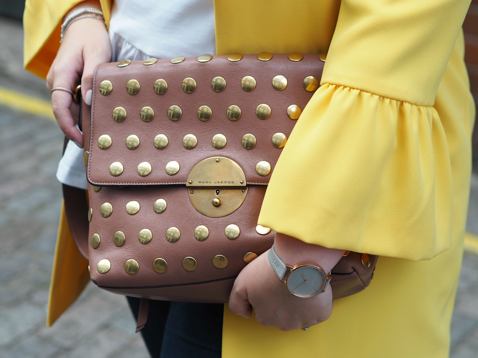 OOTD: The Most Fabulous Yellow Zara Coat (And Why Glitter Isn't Just For The Evening!)