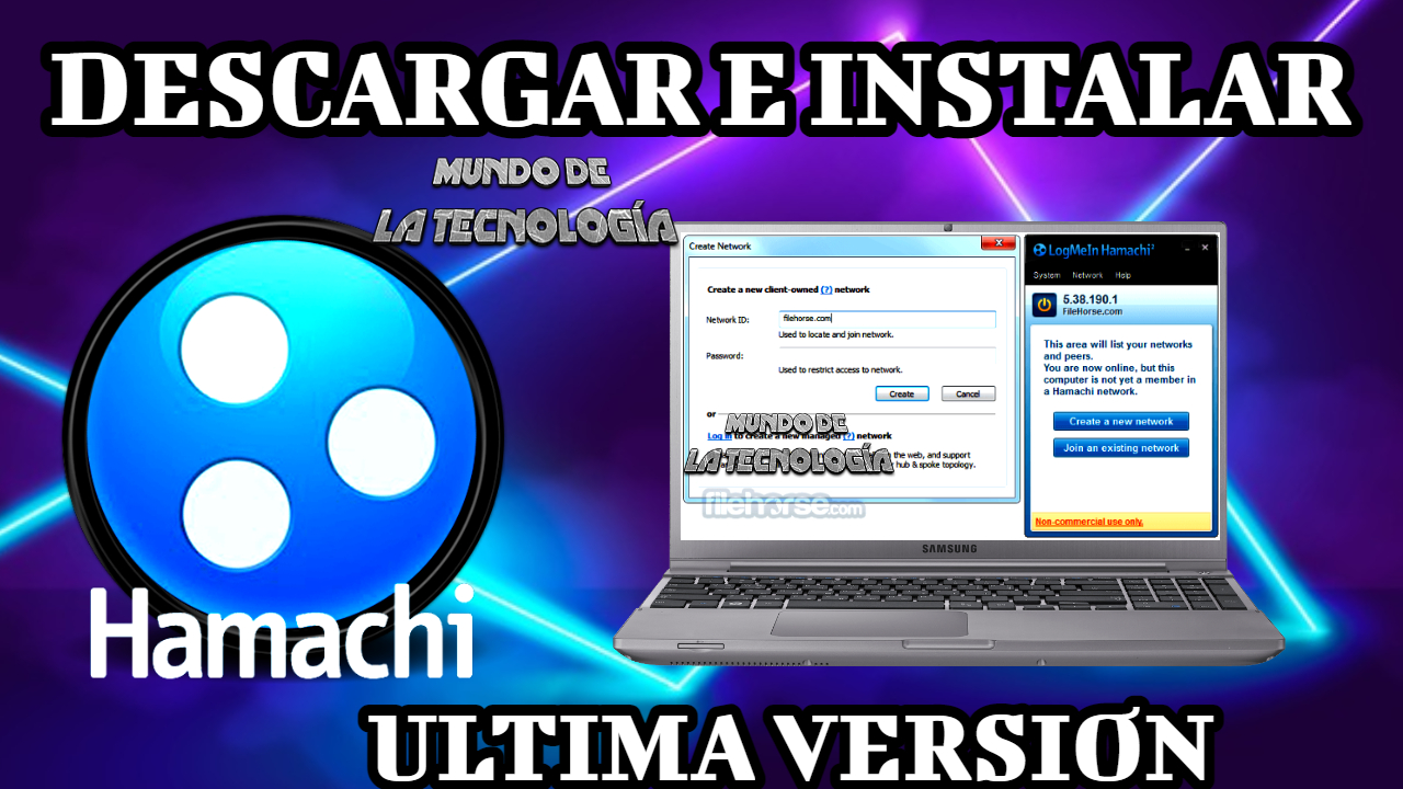 📥 DESCARGAR e INSTALAR HAMACHI LogMeIn FULL 2021 WINDOW 7, 8 , 10