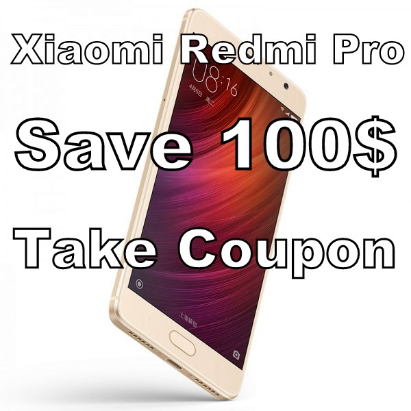 American Deals Save 100 Xiaomi Redmi Pro Smartphone, Coupon 100, Free Shipping