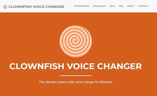 ClownFish voice changer software