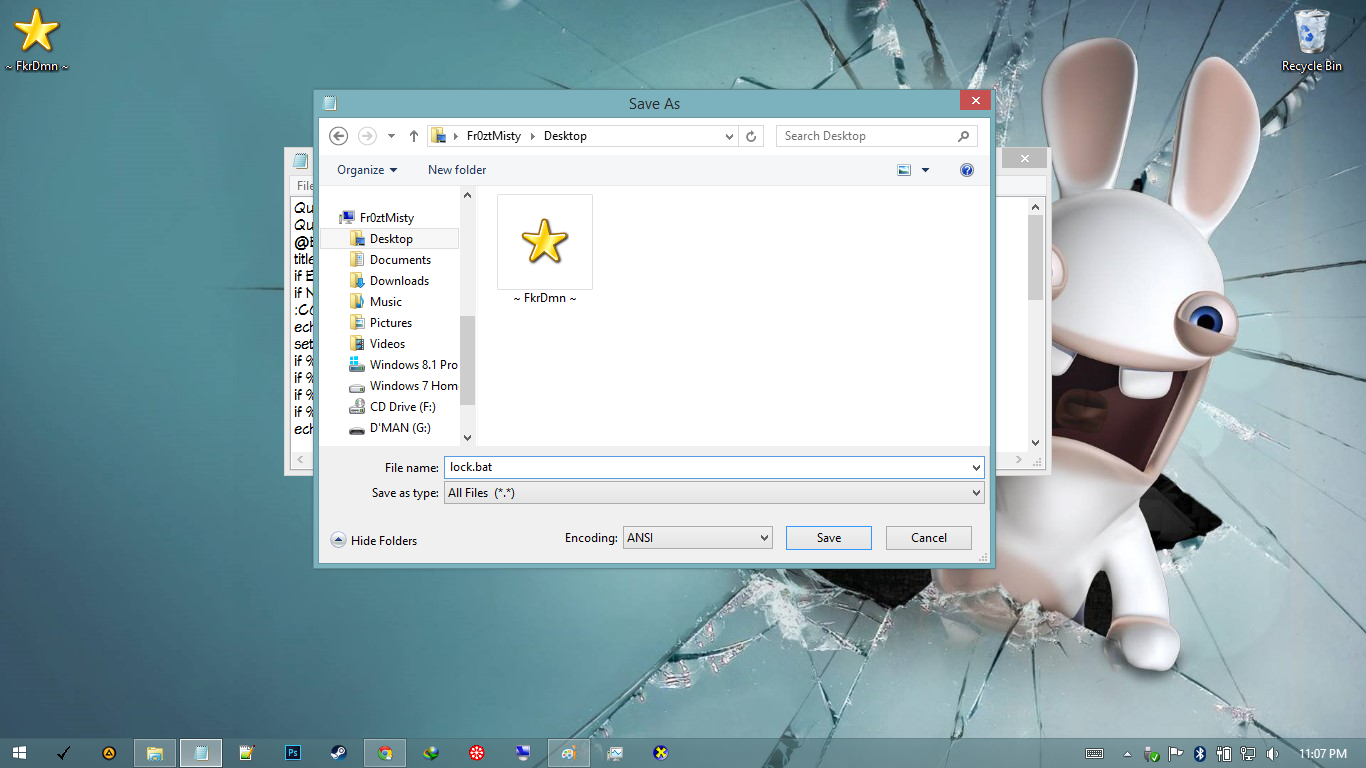 Cara Membuat Folder Locker Menggunakan Notepad DAMANJAYA