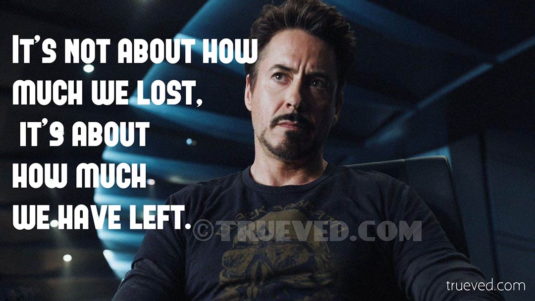 Tony Stark motivational quotes in Hindi - trueved.com