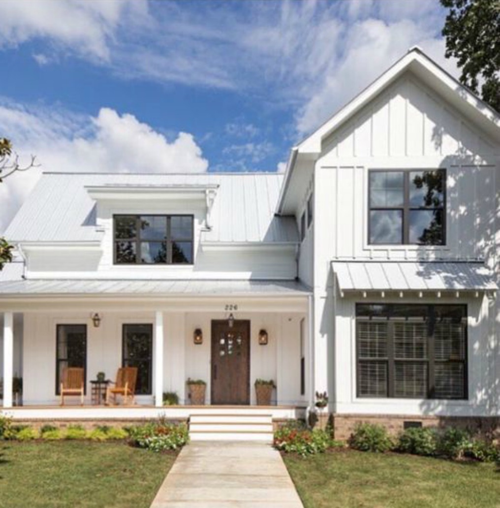 20 Inspiring Modern Farmhouse Exteriors - Hello Lovely