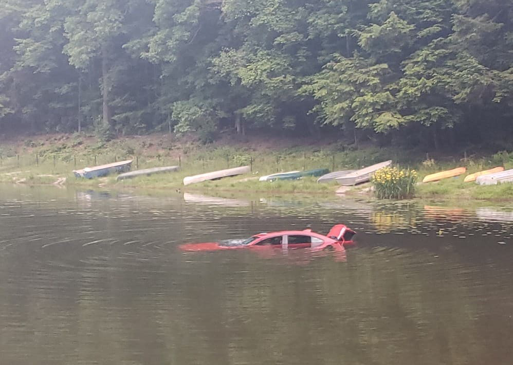 Car Pulled from Lake at Tuscarora State Park